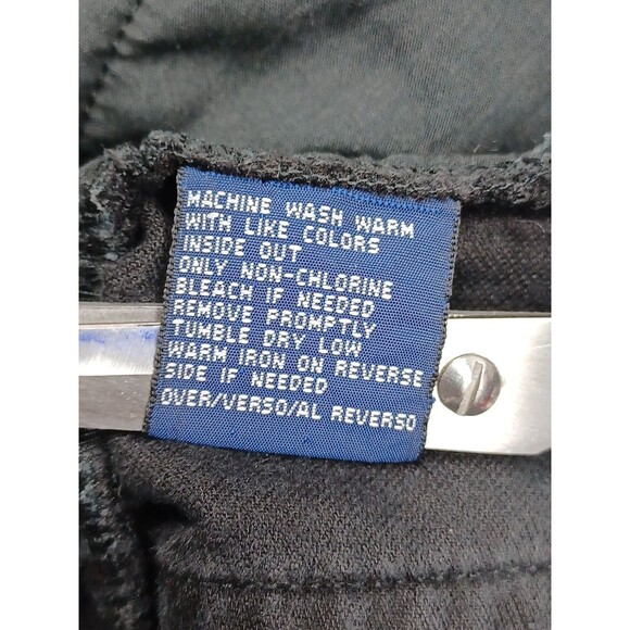 Vintage Y2K Tommy Hilfiger Velvet Pant Womens Embroidered Spell Out Waist Sz 10 - Picture 5 of 5